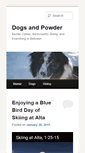 Mobile Screenshot of dogsandpowder.com